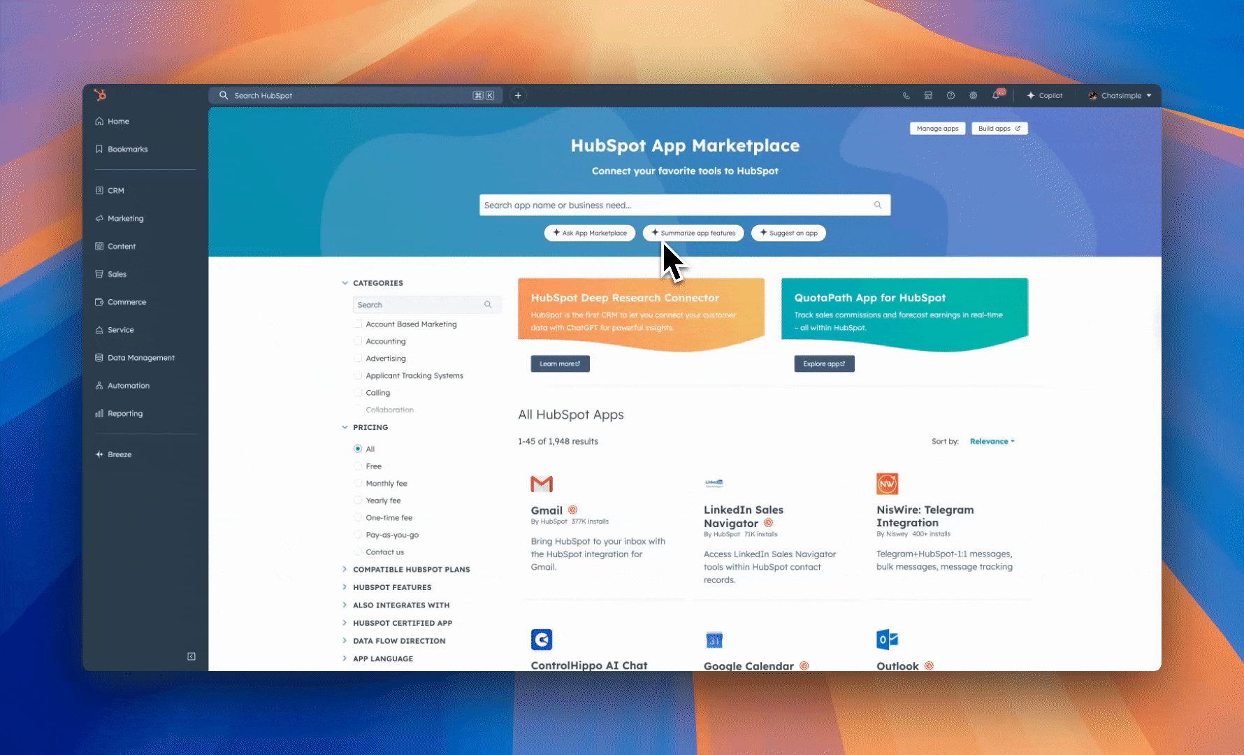 Hubspot Hero