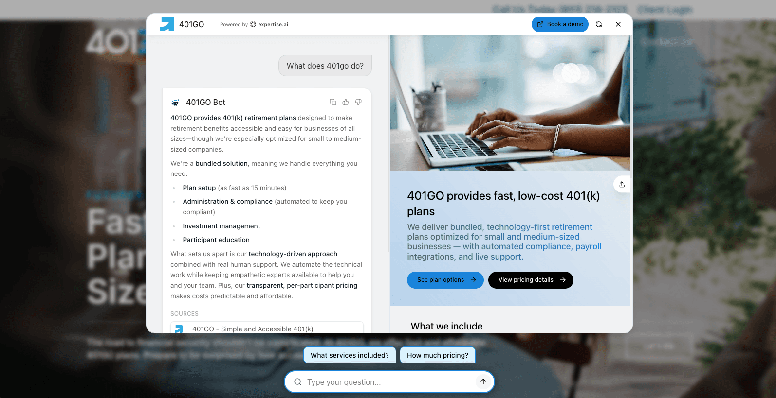 401GO implementation