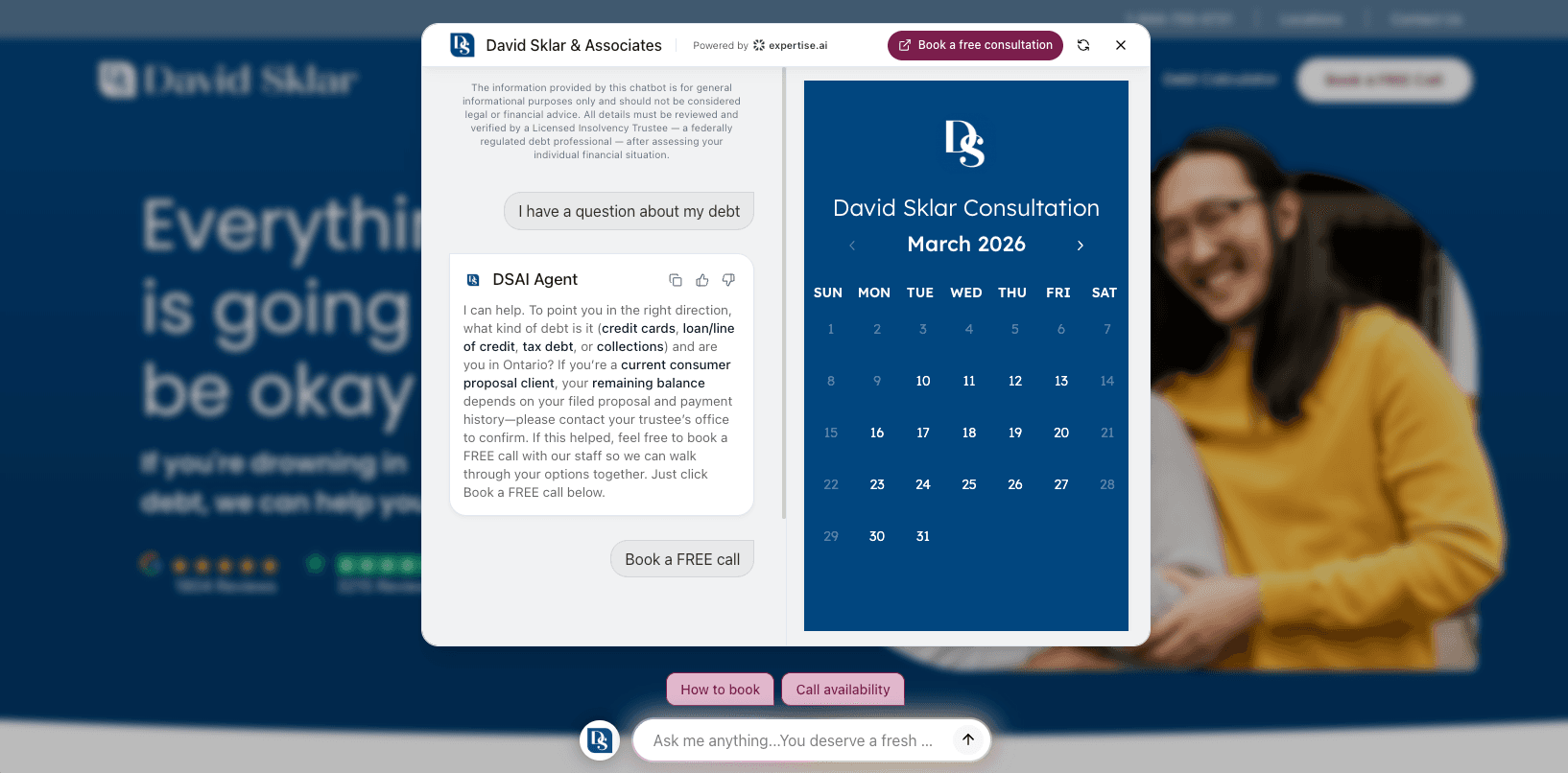 David Sklar customer feedback