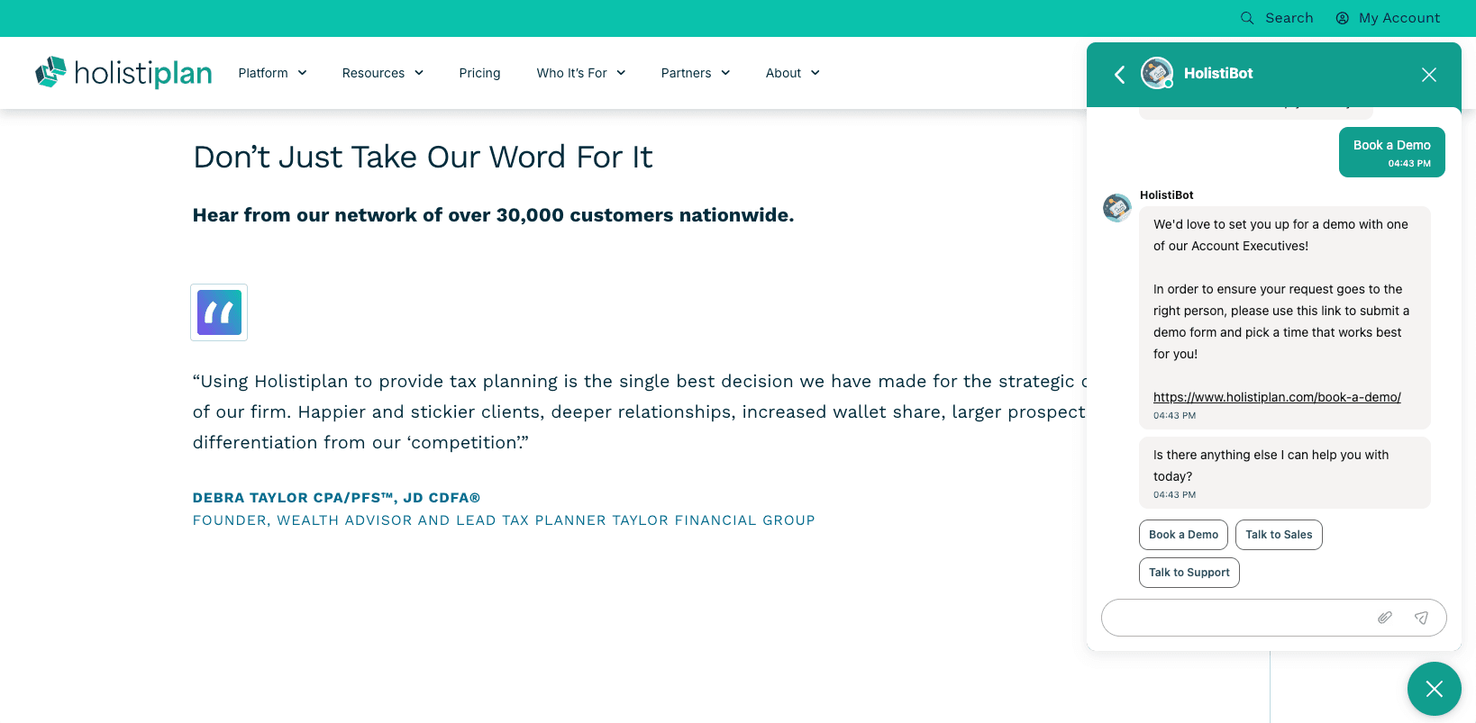 Holistiplan and Expertise AI