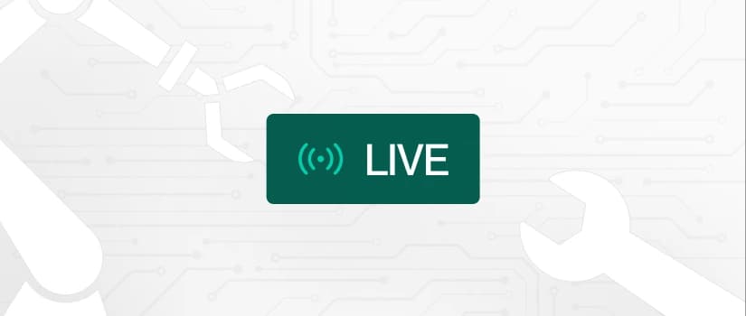 We configure and go live
