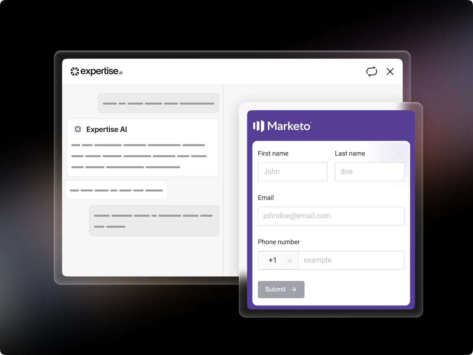 Conversational Marketo Forms