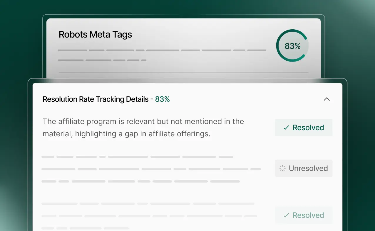 Suivi du Taux de Résolution