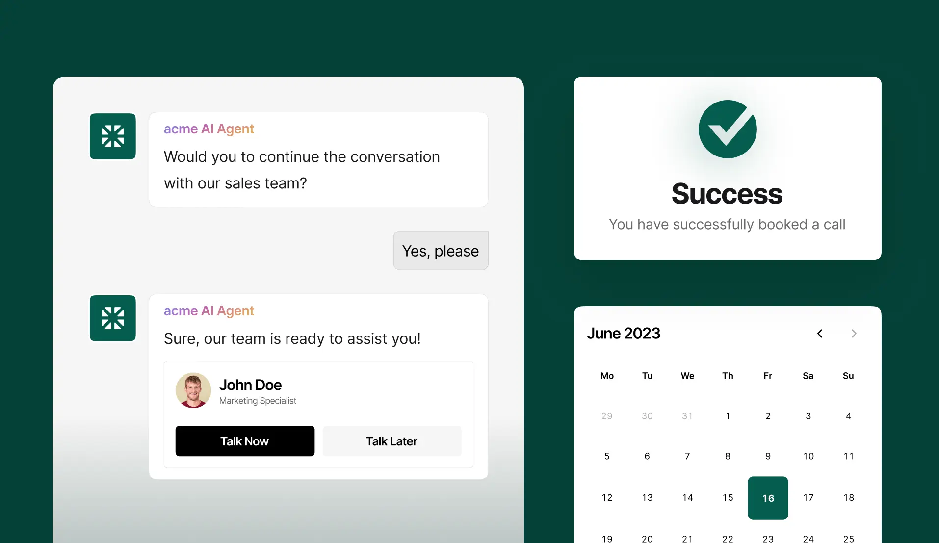 シームレスなスケジューリング