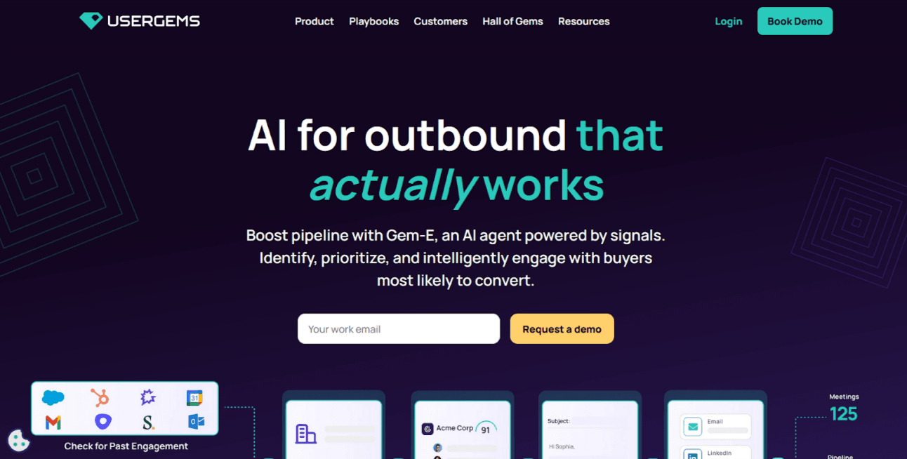 UserGems offers an AI-powered SDR for lead qualification and prospecting.