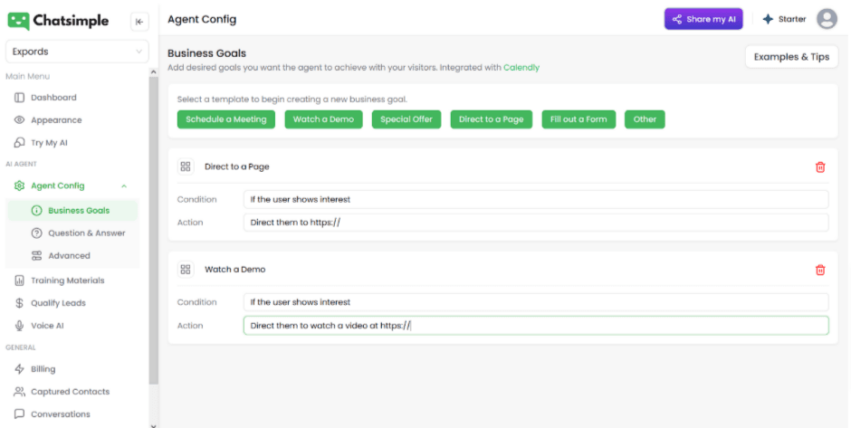 Setting goals is the most important step in building AI agents